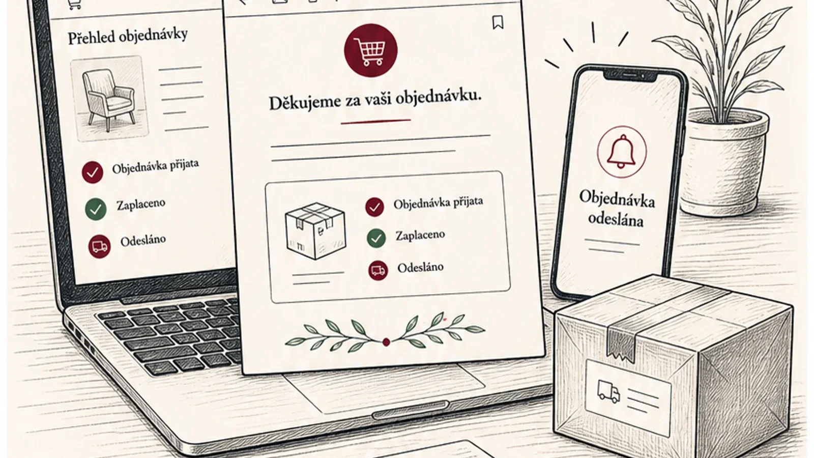 Automatické e-maily po objednávce: co posílat zákazníkům