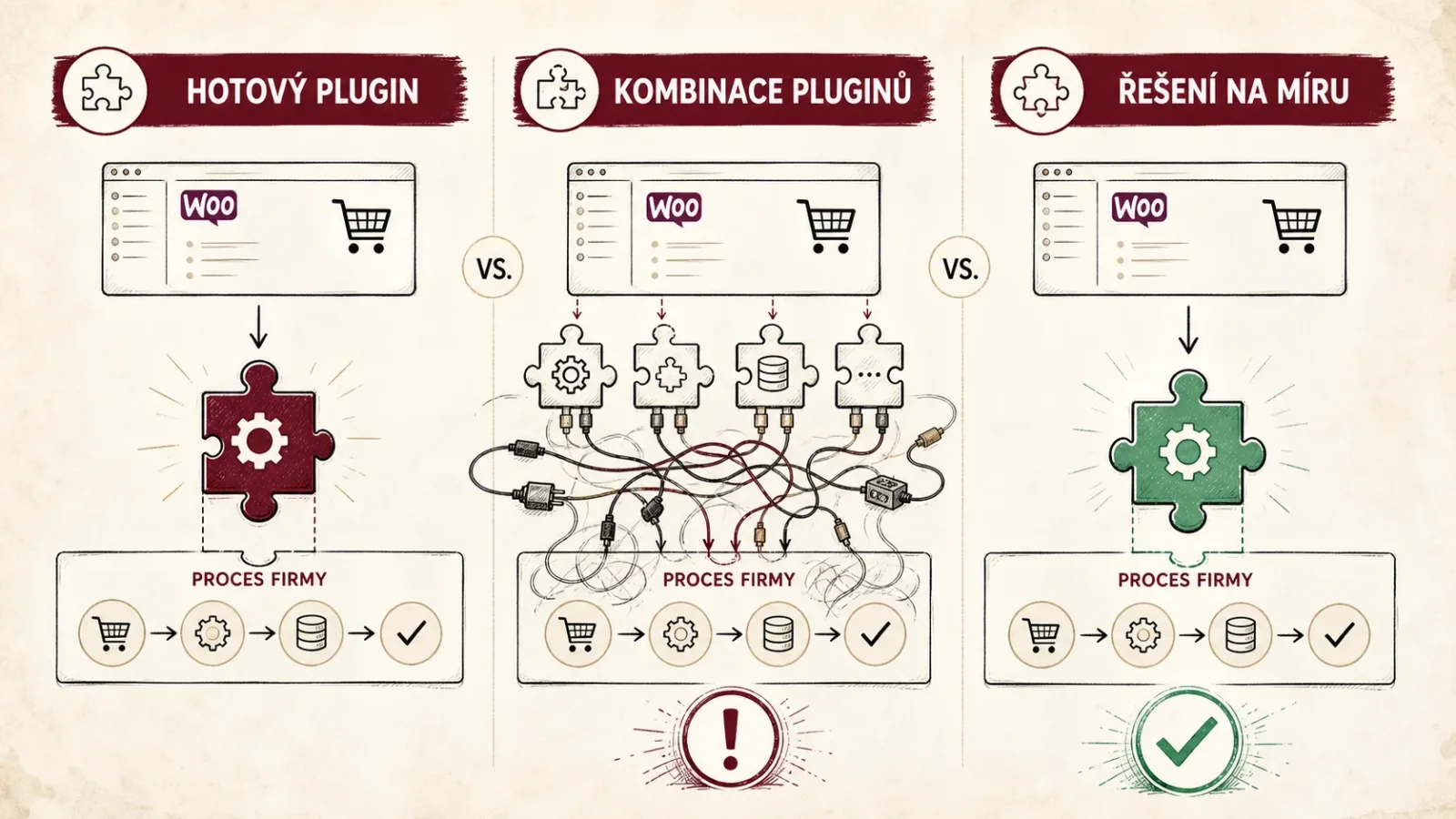 Kdy už běžné WooCommerce pluginy nestačí