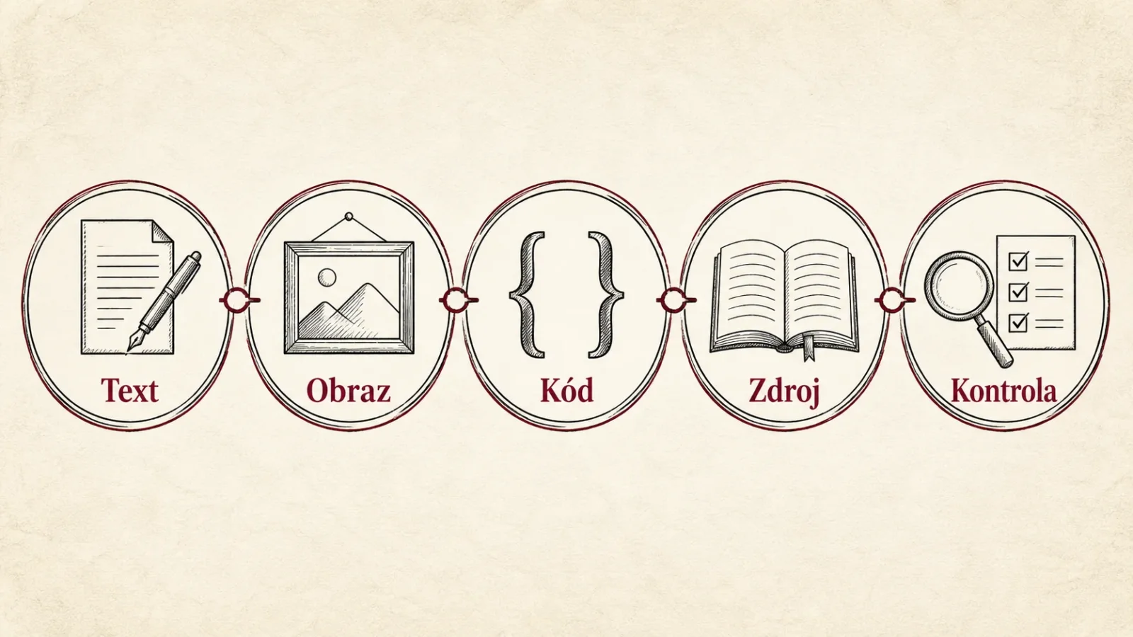 Oblasti odpovědného používání generativní AI: text, obraz, kód, zdroj a kontrola