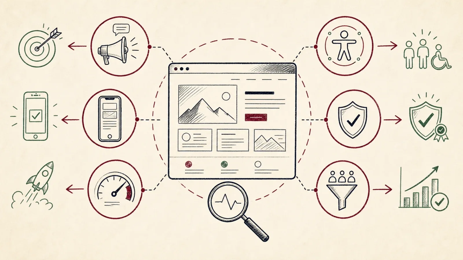 Šest oblastí auditu firemního webu před redesignem