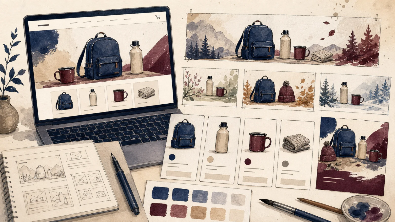 AI v grafice (8): Jak vytvořit vizuální systém pro e-shop